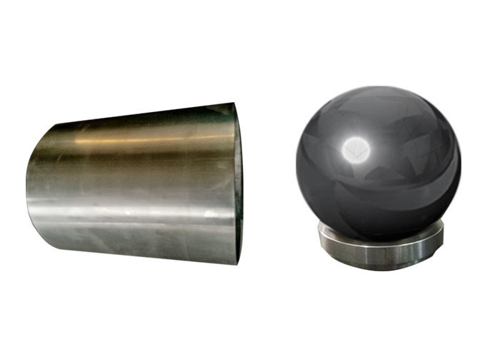 Small Size Tungsten Carbide Valve Seats / Titanium Carbide Balls For