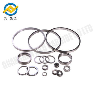YG8 YG15 Wear Resistance Tungsten Carbide Seal Faces With Groove D10-600mm