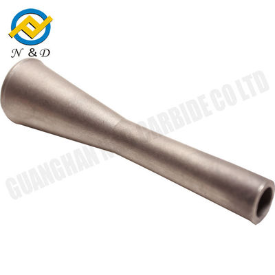 YN6 YN8 Grade Tungsten Carbide Nozzle Sandblasting Nozzles Shock Resistance