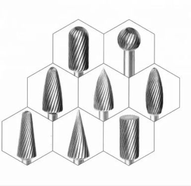 Rotary Tungsten Carbide Burrs For Deburring